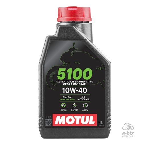 [Motul] Aceite de motor 4T Semisintetico 5100 Ester 10W40