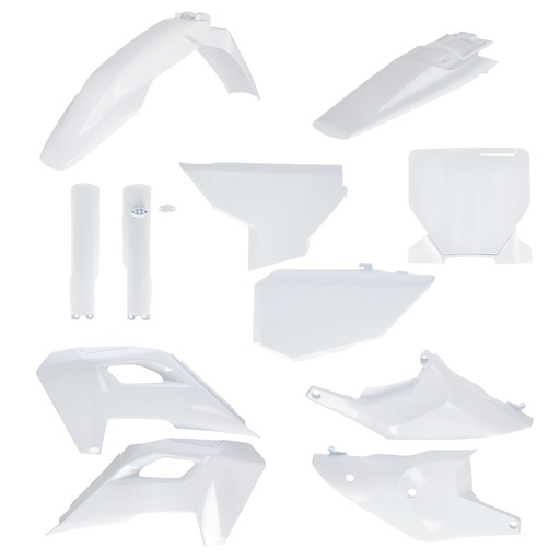 [Acerbis] Kit de plasticos completos [Color: Negro] Husqvarna FC 250-350-450 23-24, FX 350 23-25, TC 125-250 23-24