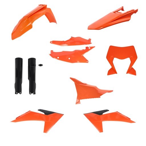 [Acerbis] Kit de plasticos completos [Color: Original] KTM EXC-F 250-350-450-500 24-25, XC-W 150-250-300 24-25