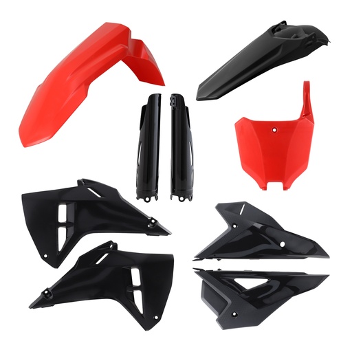 [Acerbis] Kit de plasticos completos [Color: Rojo/Negro] Honda CRF 250-450 2025