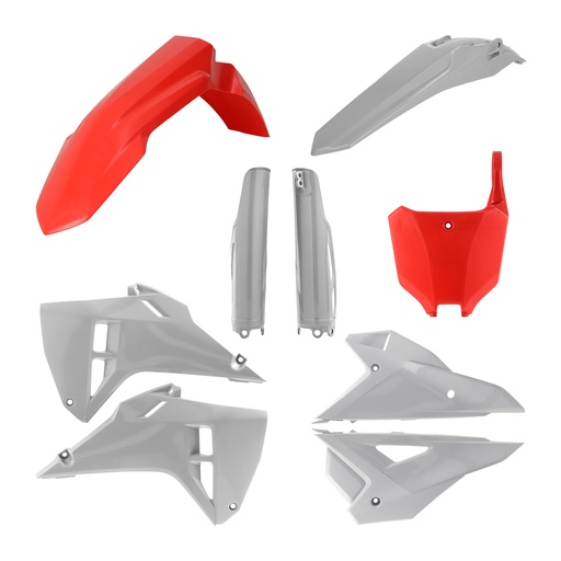 [Acerbis] Kit de plasticos completos [Color: Rojo/Gris] Honda CRF 250-450 2025