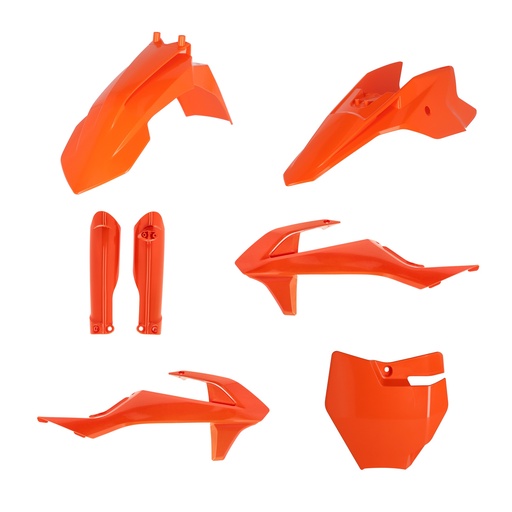 [Acerbis] Kit de plasticos completos [Color: Negro] GasGas MC 50 21-23 || KTM SX 50 16-23