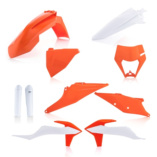 [Acerbis] Kit de plasticos completos [Color: Original] KTM EXC-F 250-350-450-500 20-23, XC-W 250-300 2023, XC-W TPI 300 20-22, XCF-W 350-500 20-22