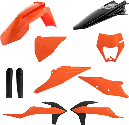 [Acerbis] Kit de plasticos completos [Color: Original] KTM EXC-F 250-350-450-500 20-23, XC-W 250-300 2023, XC-W TPI 300 20-22, XCF-W 350-500 20-22 (27915-47428)