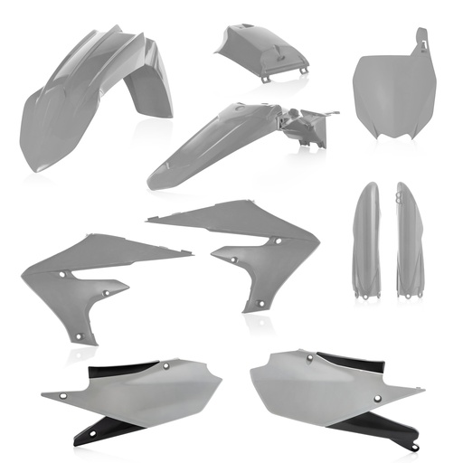 [Acerbis] Kit de plasticos completos [Color: Negro] Plastic Yamaha YZ F 250-450 18-23, YZ FX 250-450 19-24