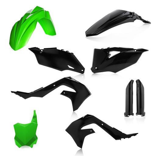 [Acerbis] Kit de plasticos completos [Color: Verde] Kawasaki KX 250-450 21-24, KX F 450 19-23