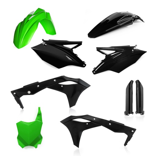 [Acerbis] Kit de plasticos completos [Color: Verde] Kawasaki KX F 250 18-21
