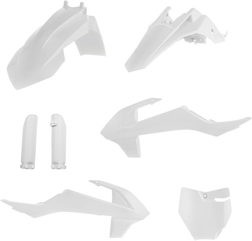 [Acerbis] Kit de plasticos completos [Color: Blanco] GasGas MC 65 21-23 || KTM SX 65 19-23