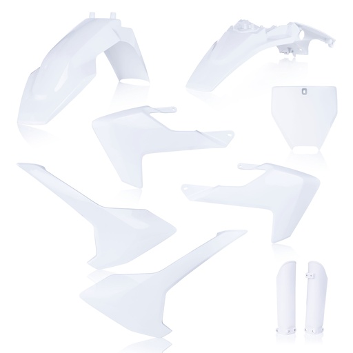 [Acerbis] Kit de plasticos completos [Color: Blanco] Husqvarna TC 65 17-23