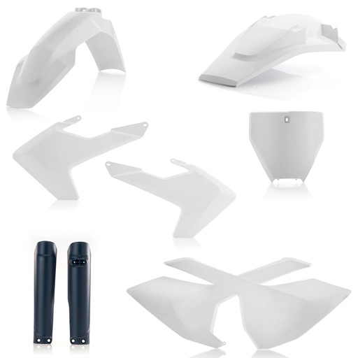 [Acerbis] Kit de plasticos completos [Color: Negro] Plastic Husqvarna TC 250 17-18