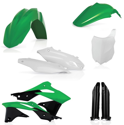 [Acerbis] Kit de plasticos completos [Color: Negro] Plastic Kawasaki KX F 250 13-16