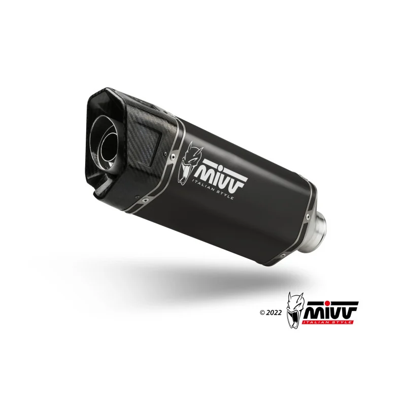 [MIVV] Escape Completo 2X1 SR-1 Black colector negro Yamaha T-MAX 560 2025-26