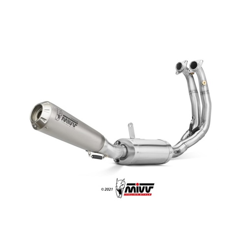 [MIVV] Escape system 2X1 X-M1 Aprilia RS 660 2021 || Aprilia Tuono 660 2020-24