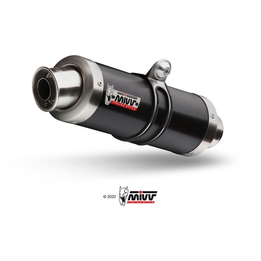 [MIVV] Escape Full system 1X1 GP black Honda CBR 125 R 2004-10