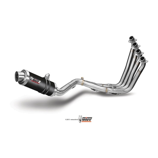 [MIVV] Escape Full system 4X2X1 GP carbon Honda CB 650 F 2014-18