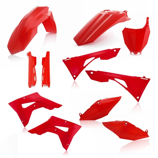 [Acerbis] Kit de plasticos completos [Color: Negro] Plastic Honda CRF RX 250-450 19-21