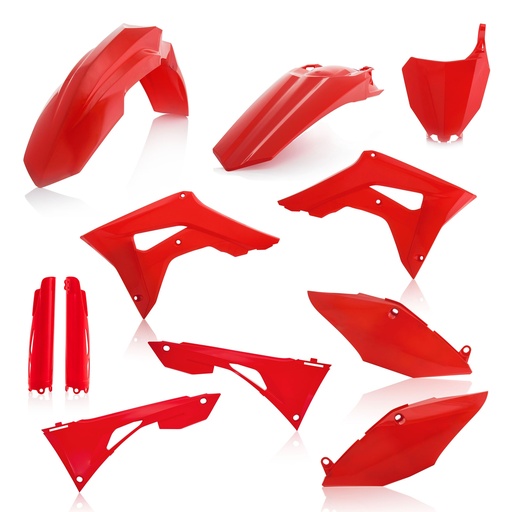[Acerbis] Kit de plasticos completos [Color: Negro] Plastic Honda CRF 250-450 19-21