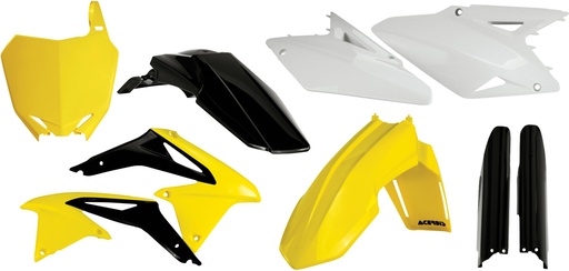 [Acerbis] Kit de plasticos completos [Color: Amarillo] Suzuki RM-Z 450 08-17