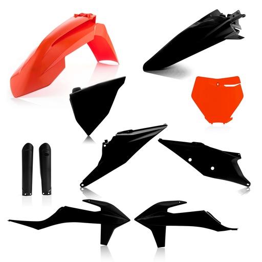 [Acerbis] Kit de plasticos completos [Color: Naranja] TO KTM SX 125-150-250 19-22, SX-F 250-350-450 19-22, XC-F 250-350-450 19-22