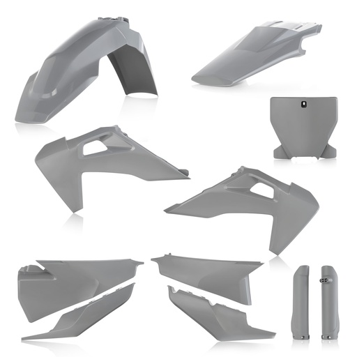 [Acerbis] Kit de plasticos completos [Color: Gris] Husqvarna FC Rockstar 450 19-21