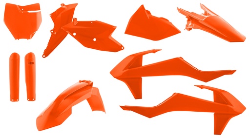 [Acerbis] Kit de plasticos completos [Color: Naranja] KTM SX 125-150-250 16-18, SX-F 250-350-450 16-18, XC-F 250-350-450 16-18