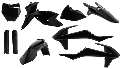 [Acerbis] Kit de plasticos completos [Color: Negro] KTM SX 125-150-250 16-18, SX-F 250-350-450 16-18, XC-F 250-350-450 16-18