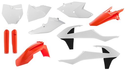 [Acerbis] Kit de plasticos completos [Color: Original] KTM SX 125-150-250 16-18, SX-F 250-350-450 16-18, XC-F 250-350-450 16-18