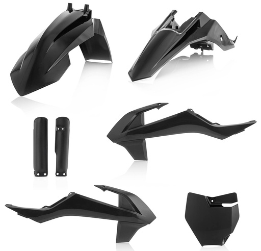 [Acerbis] Kit de plasticos completos [Color: Negro] KTM SX 65 16-18