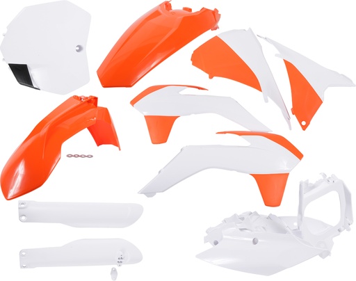 [Acerbis] Kit de plasticos completos [Color: Negro] Plastic KTM SX 125-150-250 15-16, SX-F 250-350-450 2015, XC-F 250-350-450 2015