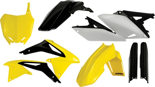 [Acerbis] Kit de plasticos completos [Color: Amarillo] Suzuki RM-Z 250 10-18