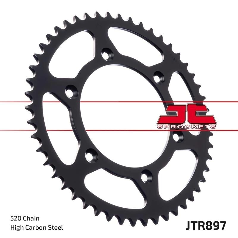 [JT] Corona Z:45 |Color: Negro| 790 890 00 11 KTM E-XC 125-250-350-620 94-25, EXC 125-150-200-250-300-360-380-400-440-450-500-520-525-530 94-27, EXC 6DAYS 300 2018… (39 modelos) || KTM CF 800MT 22, Norden 901 24 45D