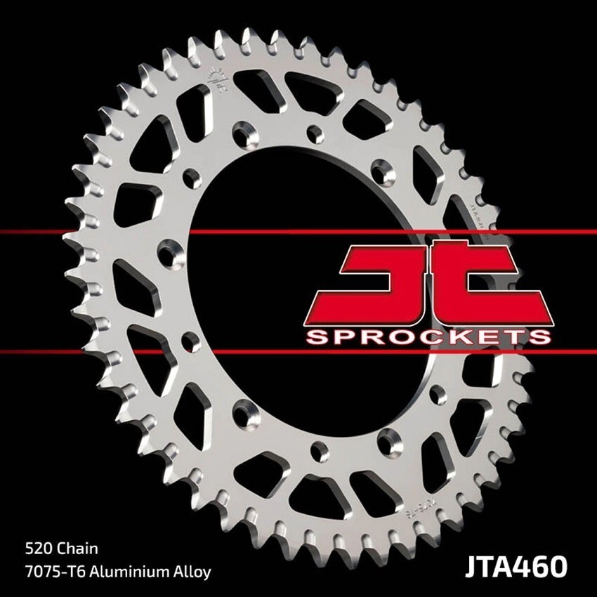 [JT] Corona de ALUMINIO Z:48 ALU KDX 500 Kawasaki KX 125 82-08 || Suzuki RM-Z 250 04-10