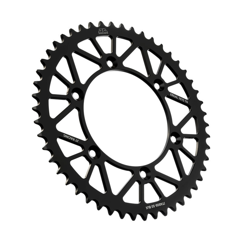 [JT] Corona de ALUMINIO Z:48 ALU RMZ 07 09 Negra Suzuki 250 RM 00-03