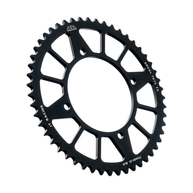 [JT] Corona de ALUMINIO Z:50 ALU Negra Kawasaki 80 KX 98-99