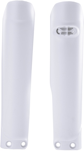 [Acerbis] Protector de horquilla [Color: Blanco] Husqvarna FC 250-350-450 16-22, FE 250-350-450-501 16-23, FE s 350-501 16-23, FX 350-450 17-22, TC 125-250 16-22, TE 125-150-250-300 16-19… (3 modelos)