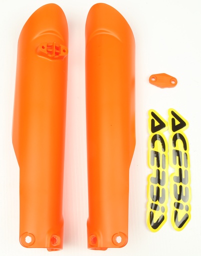 [Acerbis] Protector de horquilla [Color: Naranja] Fork Covers GasGas EC 250-300 21-23, EC F 250-350 21-23, EX 300 21-23, EX F 250-350-450 21-23, MC 125 21-23, MC F 250-450 21-23… (+1 marca · 7 modelos)