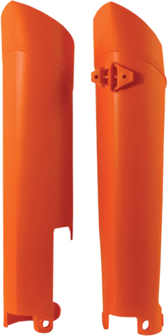 [Acerbis] Protector de horquilla [Color: Negro] Fork Guard Husqvarna FC 250-350-450 2014, FE 250-350-450-501 14-15, TC 125-250 2014, TE 125-250-300 14-15 || KTM EXC-F 350 12-15, SX 125-150-250 08-14… (4 modelos)