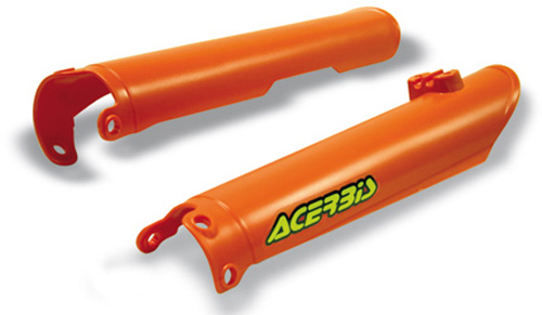 [Acerbis] Protector de horquilla [Color: Negro] Fork Guard KTM SX 125-200-250-380 00-07, SX-F 250-450 05-07, XC-F 250 2007, XC-W 200-250-300 06-07, XCF-W 250 2007
