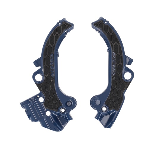 [Acerbis] Cubre cuadro [Color: Azul] Frame Guards- X-Grip GasGas MC 65 24-25 || Husqvarna TC 65 24-25 || KTM SX 65 24-25