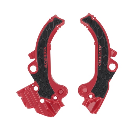 [Acerbis] Cubre cuadro [Color: Rojo] Frame Guards- X-Grip GasGas MC 65 24-25 || Husqvarna TC 65 24-25 || KTM SX 65 24-25