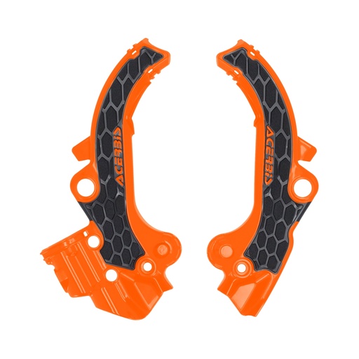 [Acerbis] Cubre cuadro [Color: Naranja] Frame Guards- X-Grip GasGas MC 65 24-25 || Husqvarna TC 65 24-25 || KTM SX 65 24-25