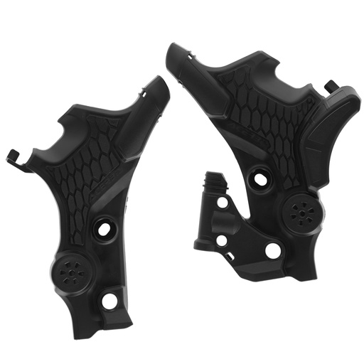 [Acerbis] Cubre cuadro [Color: Negro] X-Grip Frame Guard Honda XL V Transalp 750 23-25