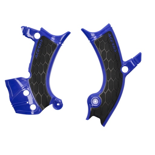 [Acerbis] Cubre cuadro [Color: Azul] X-Grip Frame Guard Yamaha YZ F 250-450 23-25, YZ FX 250-450 24-26