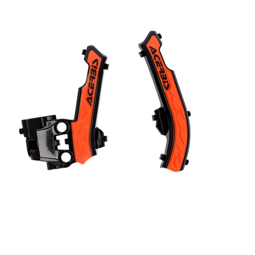 [Acerbis] Cubre cuadro [Color: Negro] X-Grip Frame Guard GasGas MC 50 21-23 || KTM SX 50 16-23