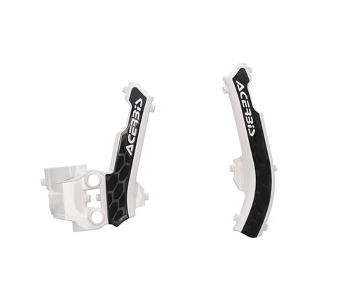[Acerbis] Cubre cuadro [Color: Blanco] X-Grip Frame Guard GasGas MC 50 21-23 || Husqvarna TC 50 17-24 || KTM SX 50 16-23
