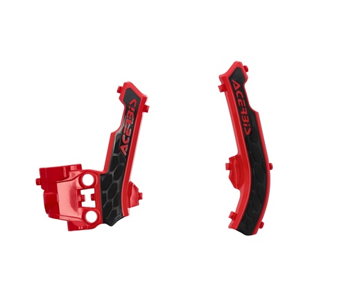 [Acerbis] Cubre cuadro [Color: Rojo] X-Grip Frame Guard GasGas MC 50 21-23 || KTM SX 50 16-23