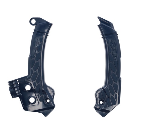 [Acerbis] Plasticos [Color: Azul] X-Grip Frame Guard Husqvarna FC 250-350-450 23-24, FE 250-350-450 23-24, FE w 350-501 2024, FX 350-450 23-24, TC 125-250 23-24
