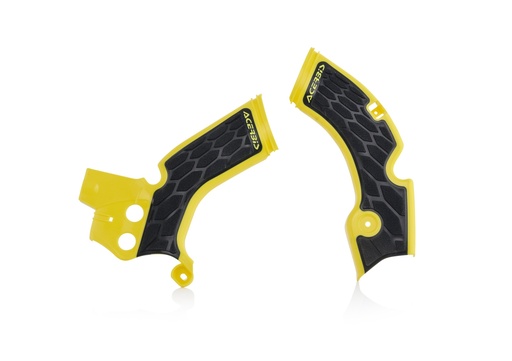 [Acerbis] Cubre cuadro [Color: Amarillo] X-Grip Frame Guard Suzuki RM-Z 250 15-18