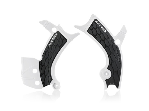 [Acerbis] Cubre cuadro [Color: Blanco] X-Grip Frame Guard Yamaha WR F 250-450 19-23, YZ F 250-450 18-23, YZ FX 250-450 19-24