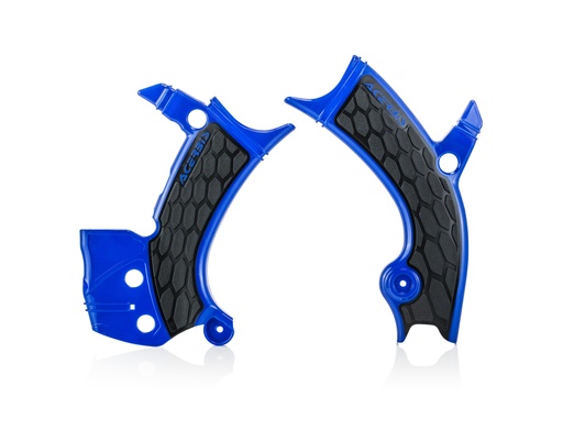 [Acerbis] Cubre cuadro [Color: Azul] X-Grip Frame Guard Yamaha WR F 250-450 19-23, YZ F 250-450 18-23, YZ FX 250-450 19-24